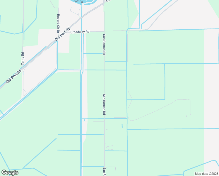 map of restaurants, bars, coffee shops, grocery stores, and more near 31845 San Ramon Road in Los Fresnos