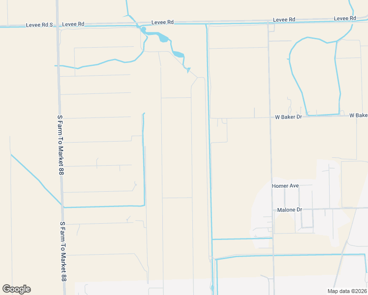 map of restaurants, bars, coffee shops, grocery stores, and more near 404 North J Hernandez Street in Progreso
