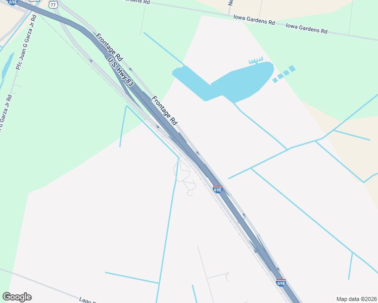 map of restaurants, bars, coffee shops, grocery stores, and more near U.S. 83 in San Benito