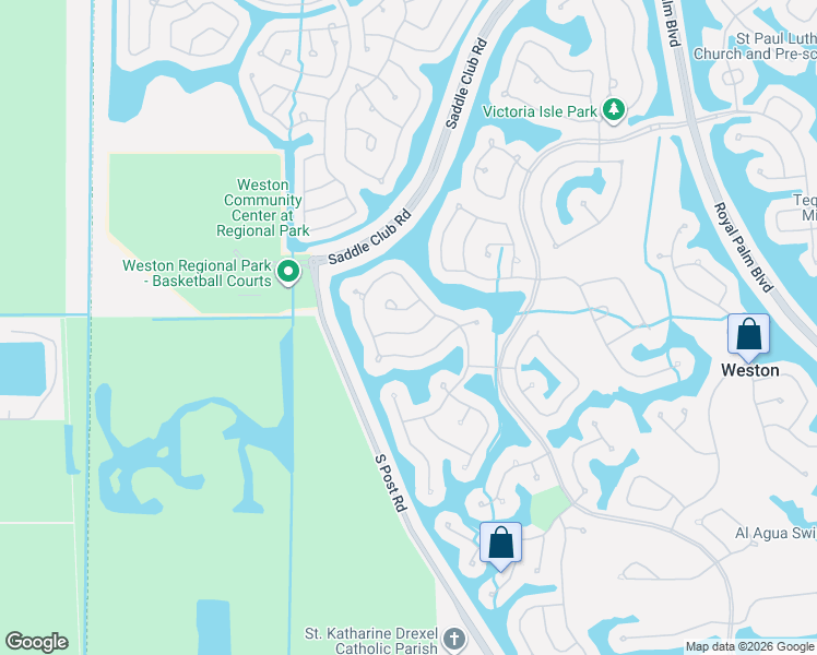 map of restaurants, bars, coffee shops, grocery stores, and more near 1942 Timberline Road in Weston
