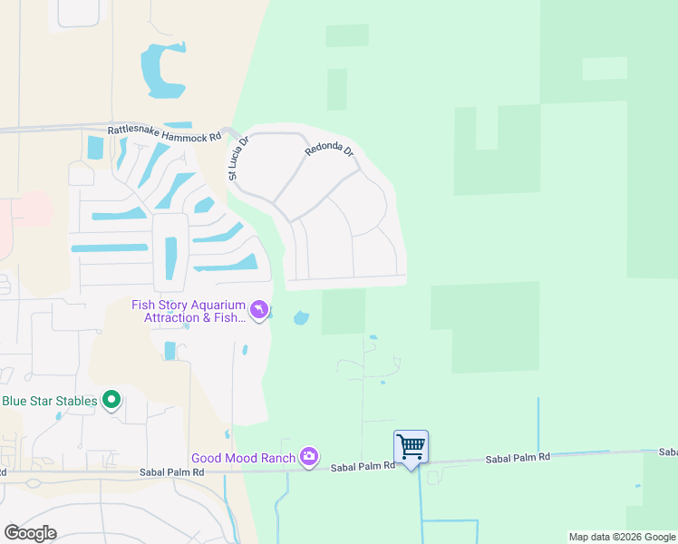 map of restaurants, bars, coffee shops, grocery stores, and more near 300 Brandy Lane in Naples