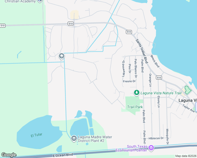 map of restaurants, bars, coffee shops, grocery stores, and more near 125 Golf House Road in Laguna Vista