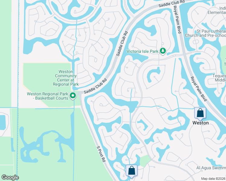 map of restaurants, bars, coffee shops, grocery stores, and more near 1827 Harbor View Circle in Weston