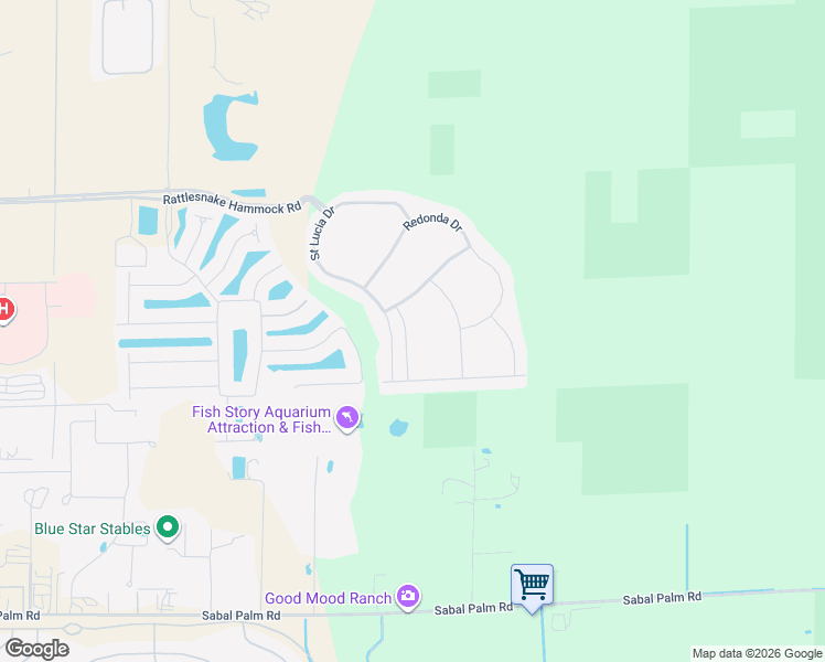 map of restaurants, bars, coffee shops, grocery stores, and more near 8916 Mustique Lane in Naples