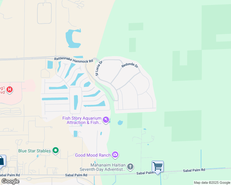 map of restaurants, bars, coffee shops, grocery stores, and more near 8903 Mustique Lane in Naples