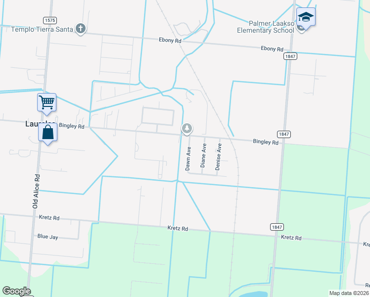 map of restaurants, bars, coffee shops, grocery stores, and more near 130 Dawn Avenue in San Benito
