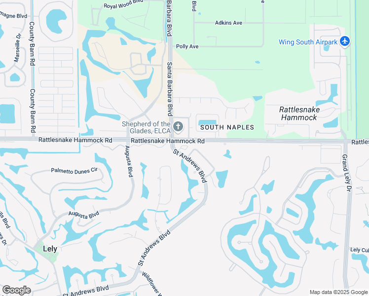 map of restaurants, bars, coffee shops, grocery stores, and more near 970 Peggy Circle in Naples