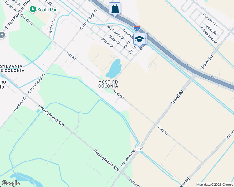 map of restaurants, bars, coffee shops, grocery stores, and more near 1710 Yost Road in San Benito