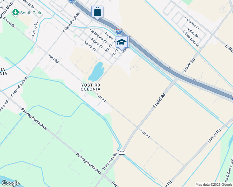 map of restaurants, bars, coffee shops, grocery stores, and more near 1710 Yost Road in San Benito