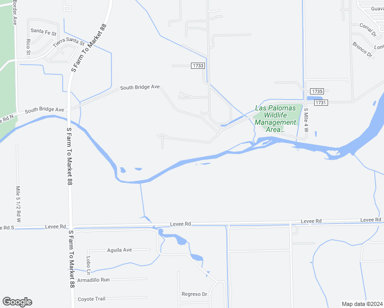 map of restaurants, bars, coffee shops, grocery stores, and more near 4352 South Bridge Avenue in Weslaco