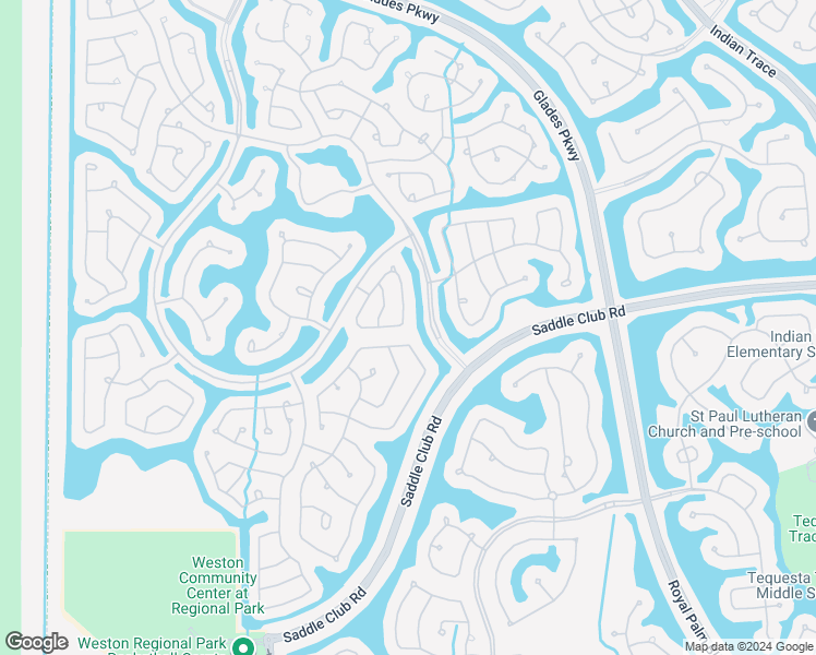 map of restaurants, bars, coffee shops, grocery stores, and more near 1022 Bluewood Terrace in Weston