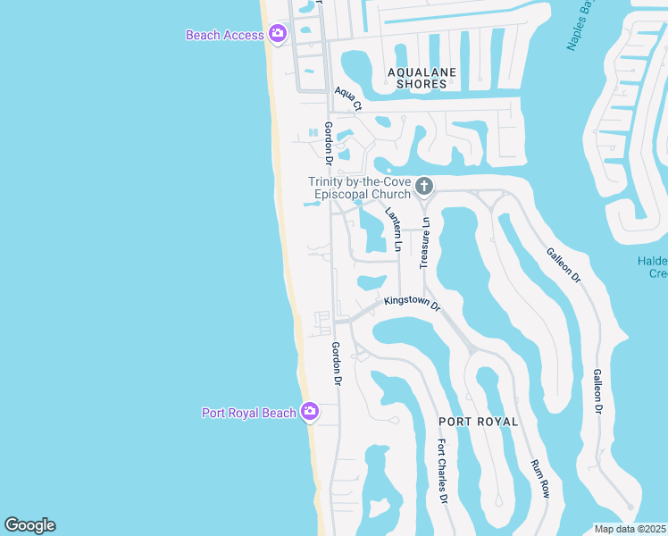 map of restaurants, bars, coffee shops, grocery stores, and more near 2755 Gordon Drive in Naples