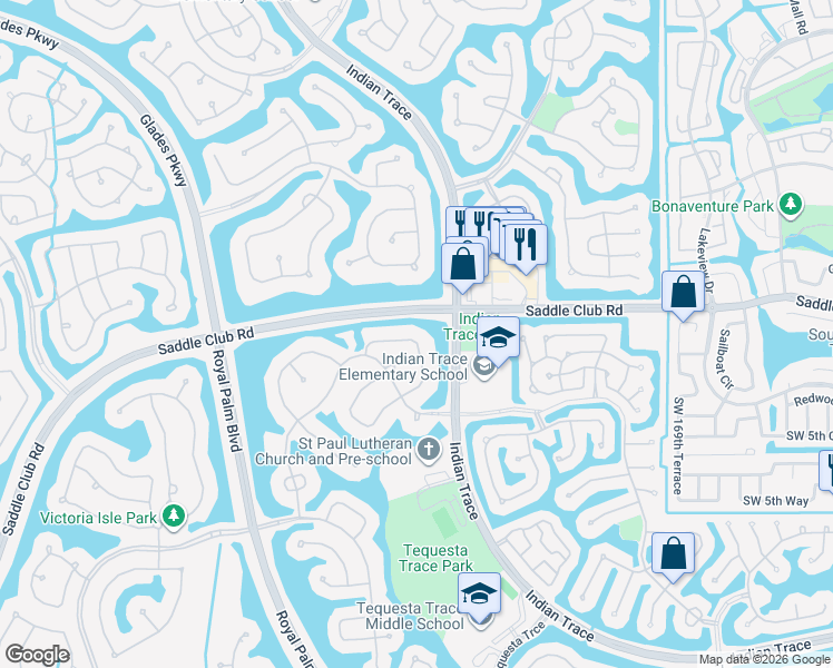 map of restaurants, bars, coffee shops, grocery stores, and more near 400 Alexandra Circle in Weston