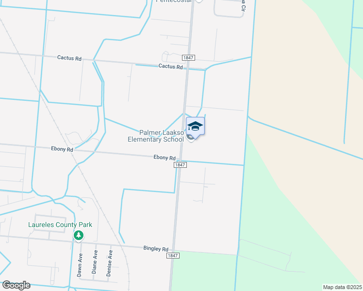 map of restaurants, bars, coffee shops, grocery stores, and more near Farm to Market Road 1847 in Brownsville