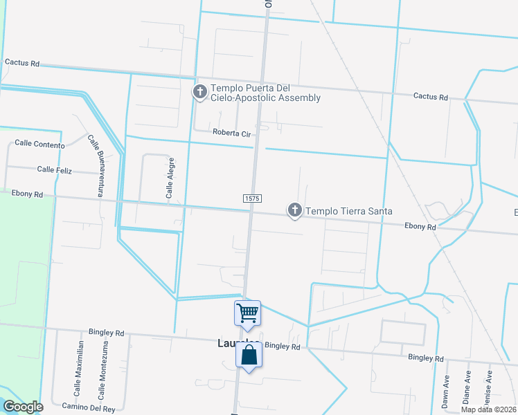 map of restaurants, bars, coffee shops, grocery stores, and more near 33025-33051 Ebony Road in San Benito