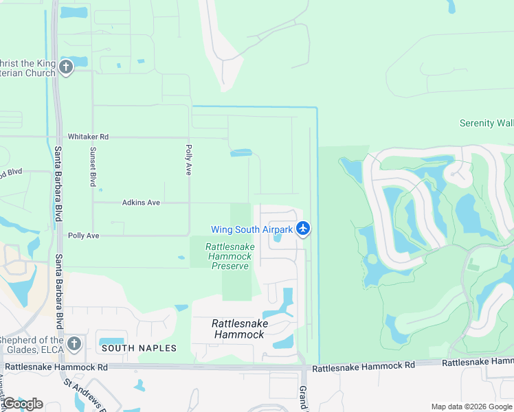 map of restaurants, bars, coffee shops, grocery stores, and more near 3955 Skyway Drive in Naples
