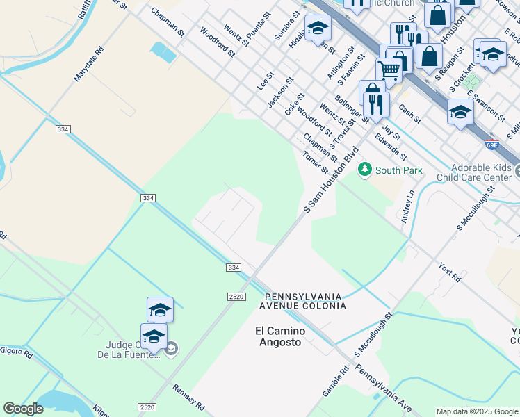 map of restaurants, bars, coffee shops, grocery stores, and more near 272 Washington Ave in San Benito