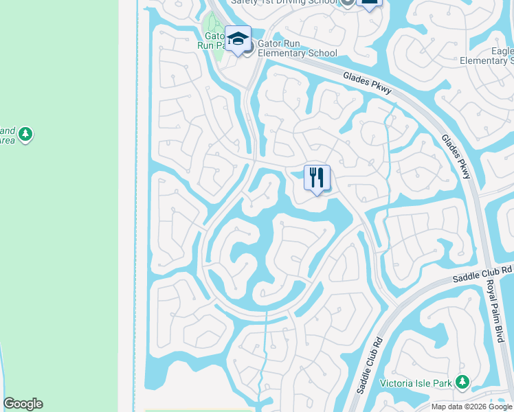 map of restaurants, bars, coffee shops, grocery stores, and more near 1200 Leeward Way in Weston