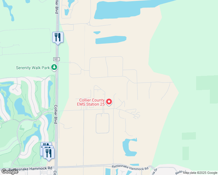 map of restaurants, bars, coffee shops, grocery stores, and more near 3726 Victory Circle in Naples