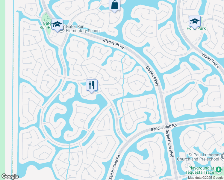 map of restaurants, bars, coffee shops, grocery stores, and more near 1035 Tupelo Way in Weston