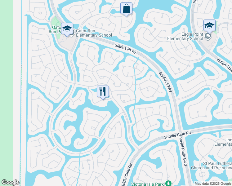 map of restaurants, bars, coffee shops, grocery stores, and more near 1017 Tupelo Way in Weston
