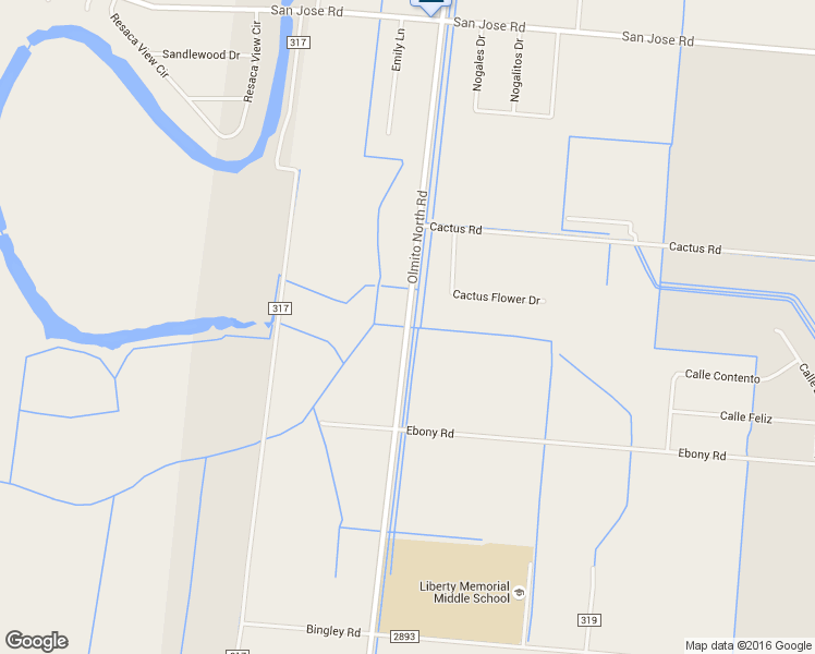 map of restaurants, bars, coffee shops, grocery stores, and more near Olmito North Road in San Benito