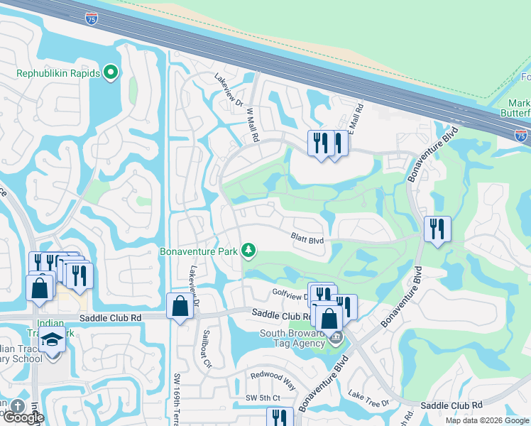 map of restaurants, bars, coffee shops, grocery stores, and more near 42 Whitehead Circle in Weston