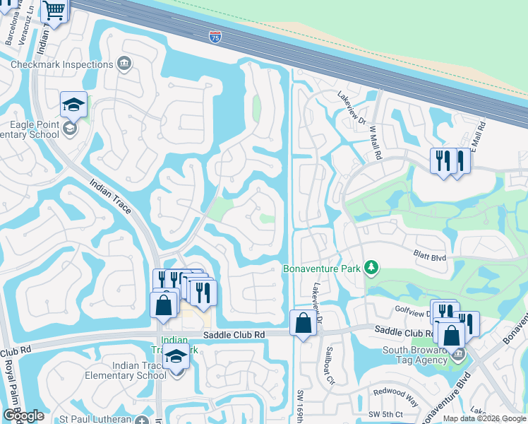 map of restaurants, bars, coffee shops, grocery stores, and more near 549 Stonemont Lane in Weston