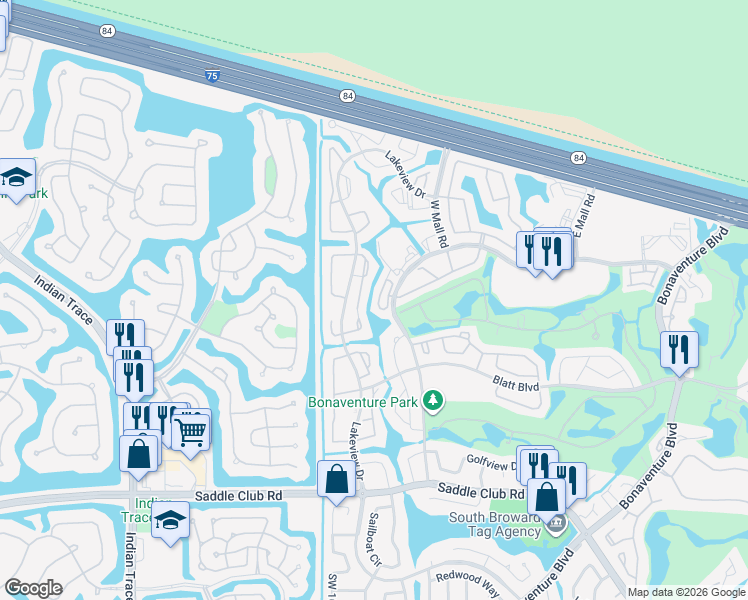 map of restaurants, bars, coffee shops, grocery stores, and more near 110 Danielle Court in Weston
