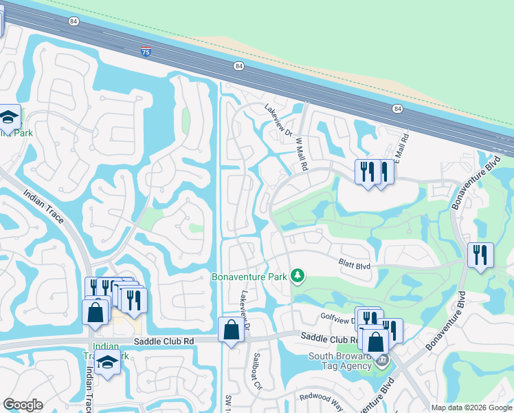 map of restaurants, bars, coffee shops, grocery stores, and more near 110 Danielle Court in Weston