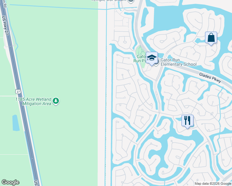 map of restaurants, bars, coffee shops, grocery stores, and more near 1562 Winterberry Lane in Weston