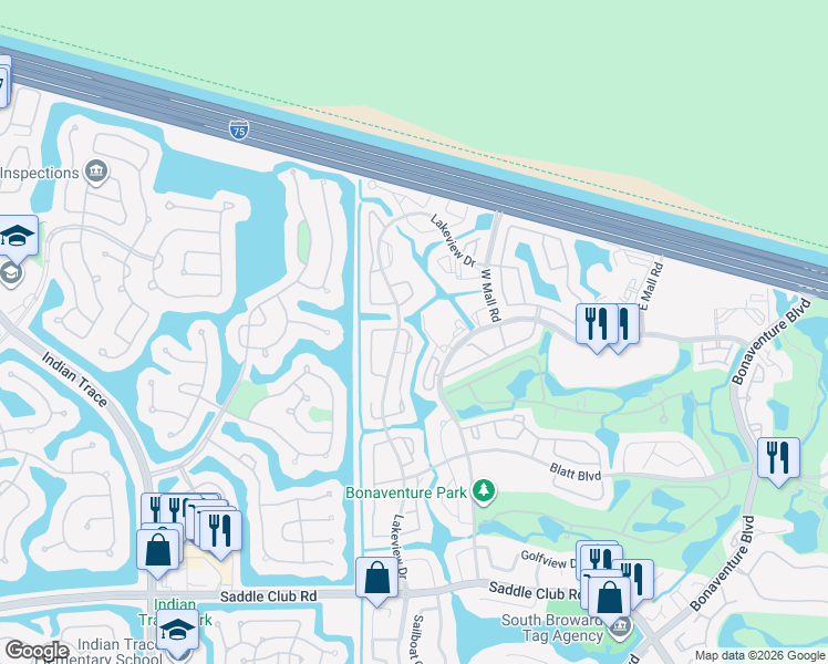 map of restaurants, bars, coffee shops, grocery stores, and more near 135 Danielle Court in Weston