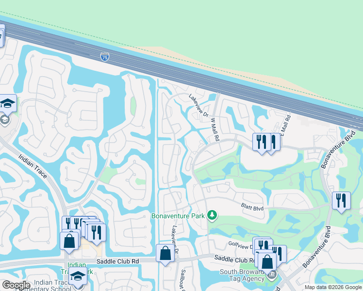 map of restaurants, bars, coffee shops, grocery stores, and more near 135 Danielle Court in Weston