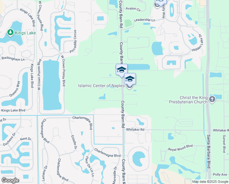map of restaurants, bars, coffee shops, grocery stores, and more near 6969 Avalon Circle in Naples