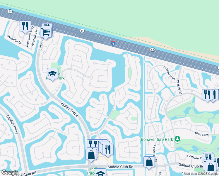 map of restaurants, bars, coffee shops, grocery stores, and more near 686 Heritage Dr in Weston