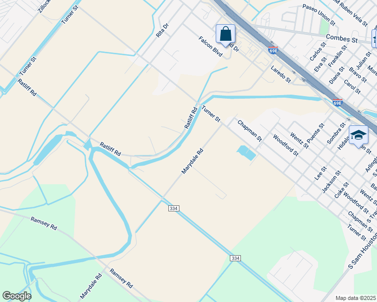 map of restaurants, bars, coffee shops, grocery stores, and more near 1550 Marydale Road in San Benito