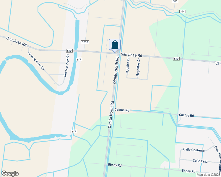 map of restaurants, bars, coffee shops, grocery stores, and more near 29401-29889 Olmito North Rd in San Benito