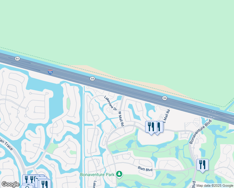 map of restaurants, bars, coffee shops, grocery stores, and more near 16 Turtle Run in Weston