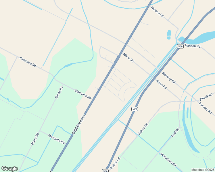 map of restaurants, bars, coffee shops, grocery stores, and more near 29364-29382 County Road 801 in Harlingen