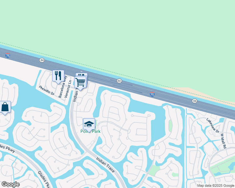 map of restaurants, bars, coffee shops, grocery stores, and more near 931 Falling Water Road in Weston