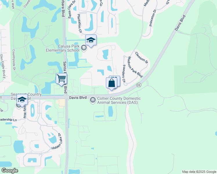 map of restaurants, bars, coffee shops, grocery stores, and more near 1352 Wildwood Lakes Boulevard in Naples