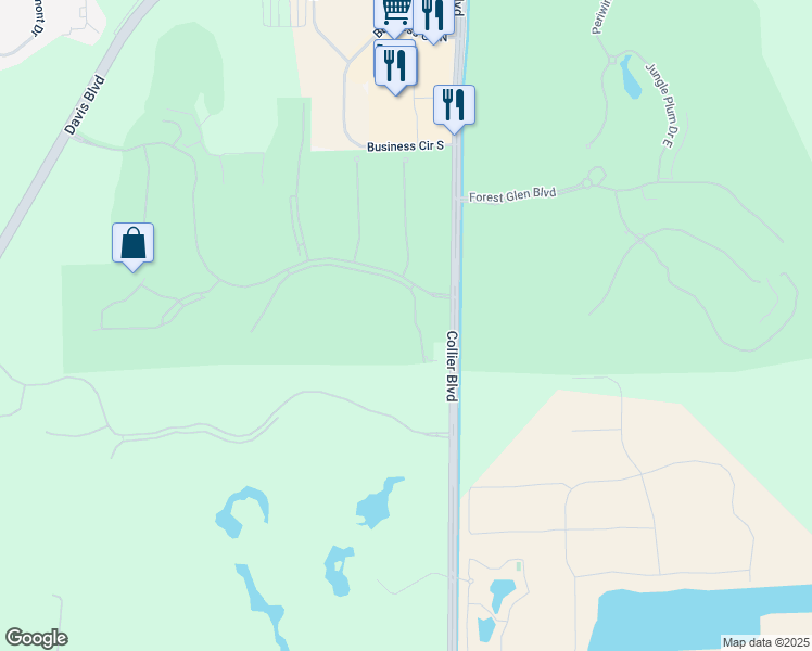map of restaurants, bars, coffee shops, grocery stores, and more near 3880 Sawgrass Way in Naples