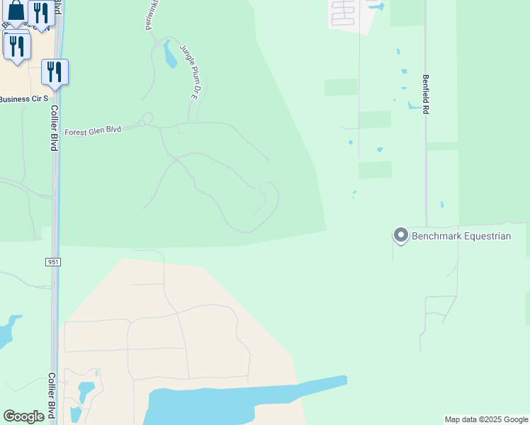 map of restaurants, bars, coffee shops, grocery stores, and more near 3980 Loblolly Bay Drive in Naples