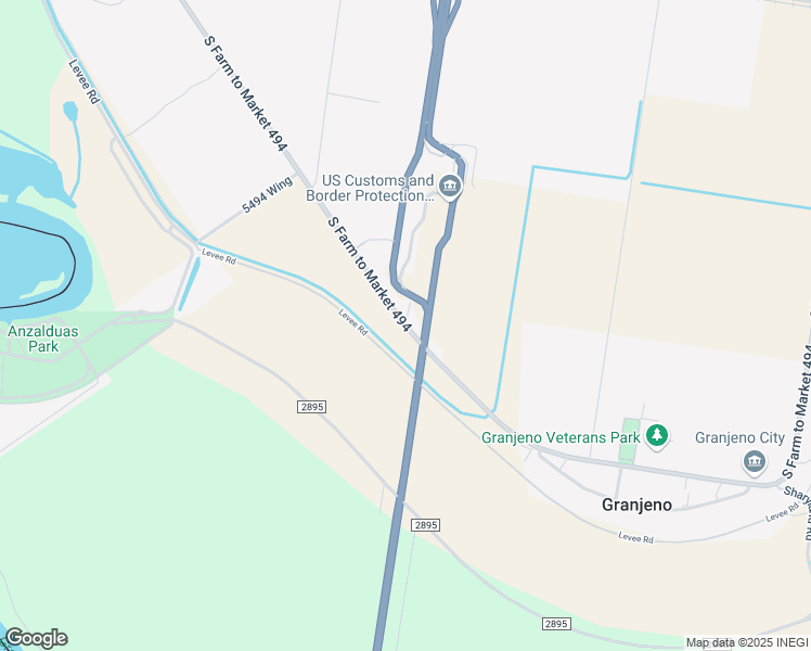 map of restaurants, bars, coffee shops, grocery stores, and more near S Farm to Market 494 & Stewart Rd in Mission