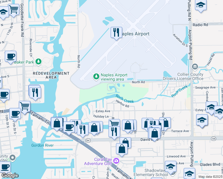 map of restaurants, bars, coffee shops, grocery stores, and more near in Naples