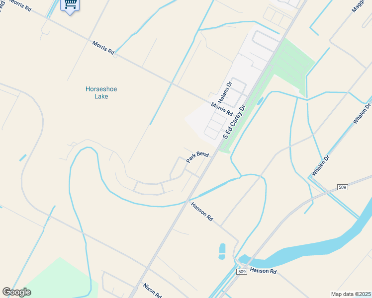 map of restaurants, bars, coffee shops, grocery stores, and more near 4622 Magnolia Point in Harlingen