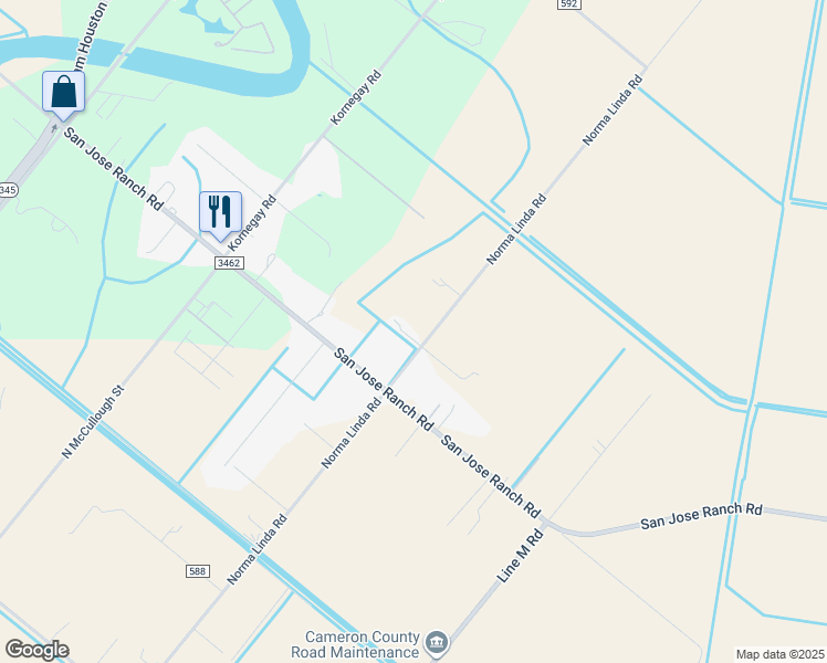 map of restaurants, bars, coffee shops, grocery stores, and more near 28384 Norma Linda Road in San Benito