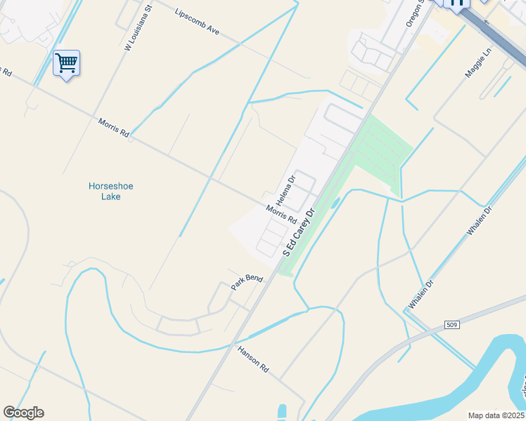 map of restaurants, bars, coffee shops, grocery stores, and more near 20648 Morris Road in Harlingen