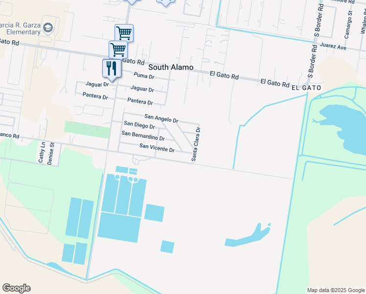 map of restaurants, bars, coffee shops, grocery stores, and more near 1426 San Carlos Drive in Alamo