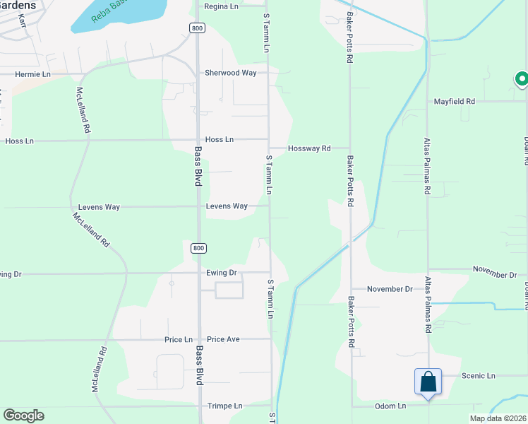 map of restaurants, bars, coffee shops, grocery stores, and more near 27843 S Tamm Ln in Harlingen